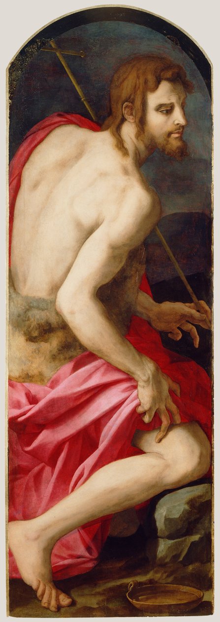 Sint Johannes de Doper door Agnolo Bronzino
