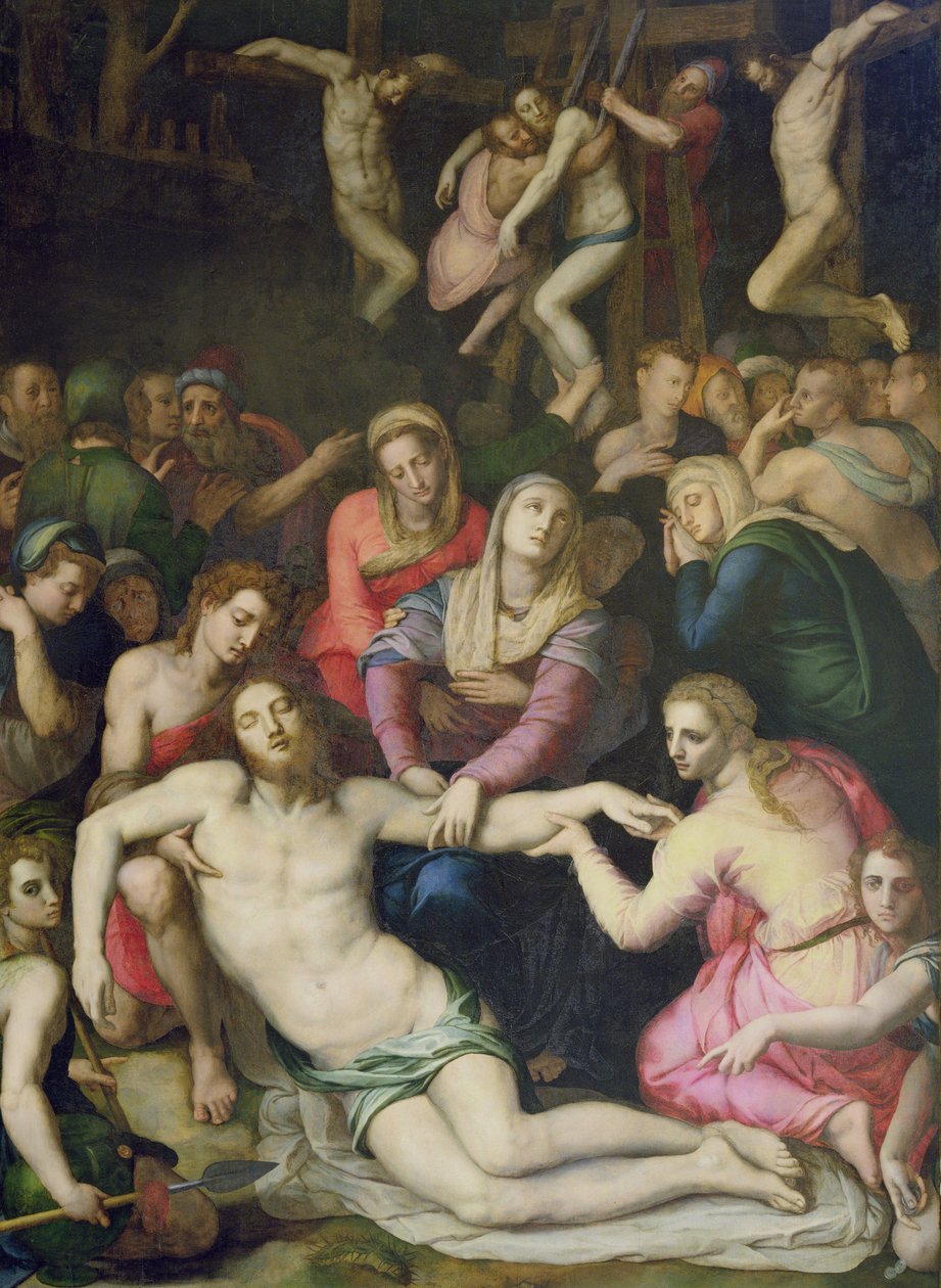 Kruisafneming door Agnolo Bronzino