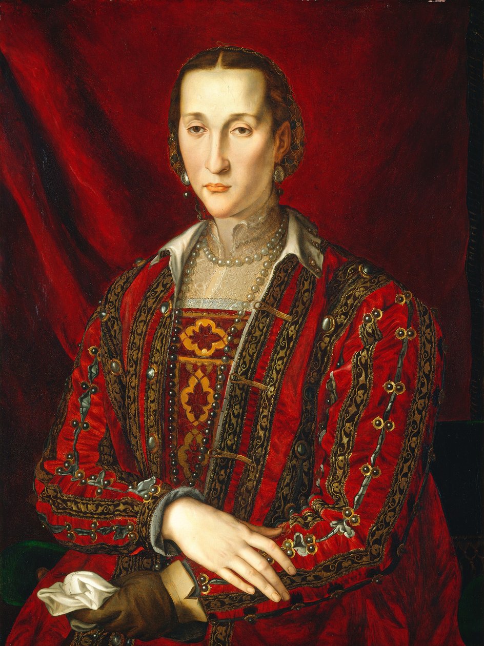 Eleonora di Toledo door Agnolo Bronzino