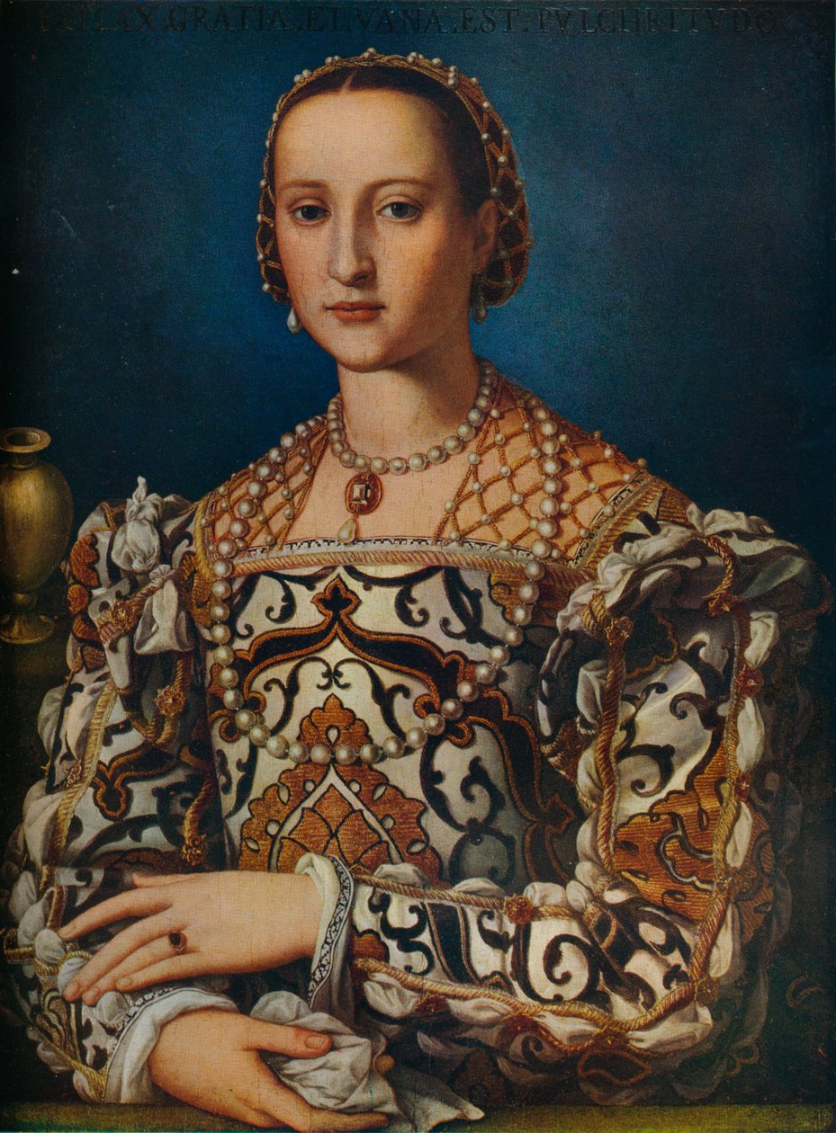 Eleonora di Toledo door Agnolo Bronzino