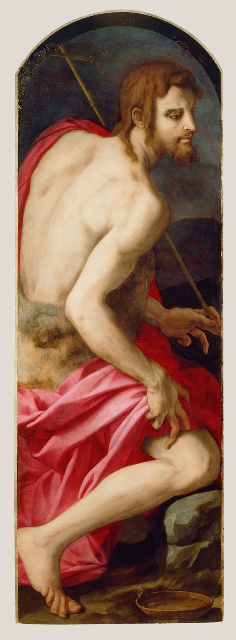 Sint Johannes de Doper, ca. 1544 door Agnolo Bronzino
