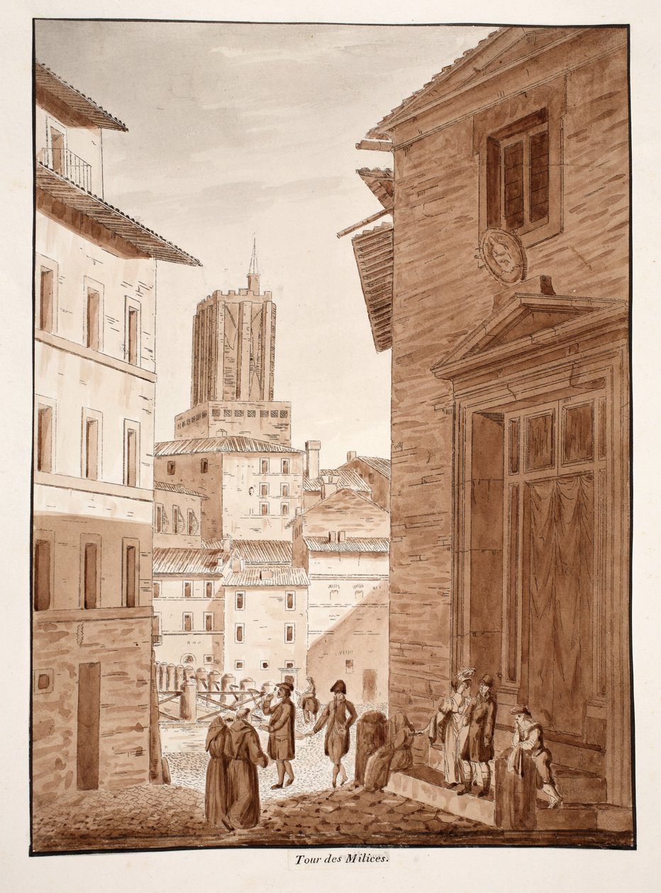 Torre delle Milizie door Agostino Tofanelli
