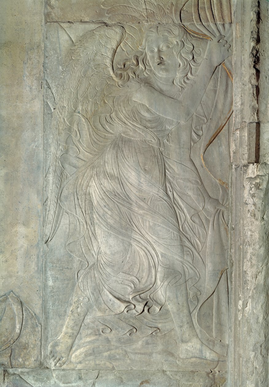 Een Engel, c.1450-55 door Agostino di Duccio