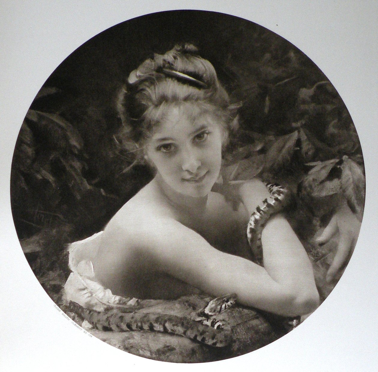 Frans:  Charmeuse door Aimé Nicolas Morot