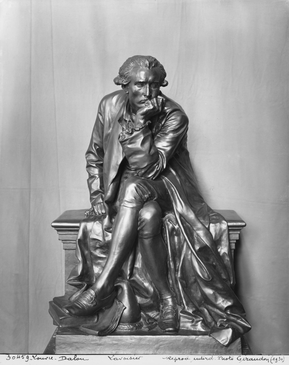 Antoine Laurent Lavoisier (brons) door Aime Jules Dalou
