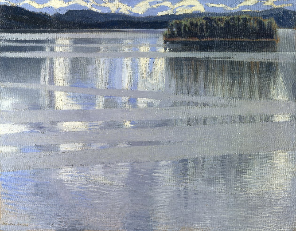 Meer Keitele, 1905 door Akseli Gallen Kallela