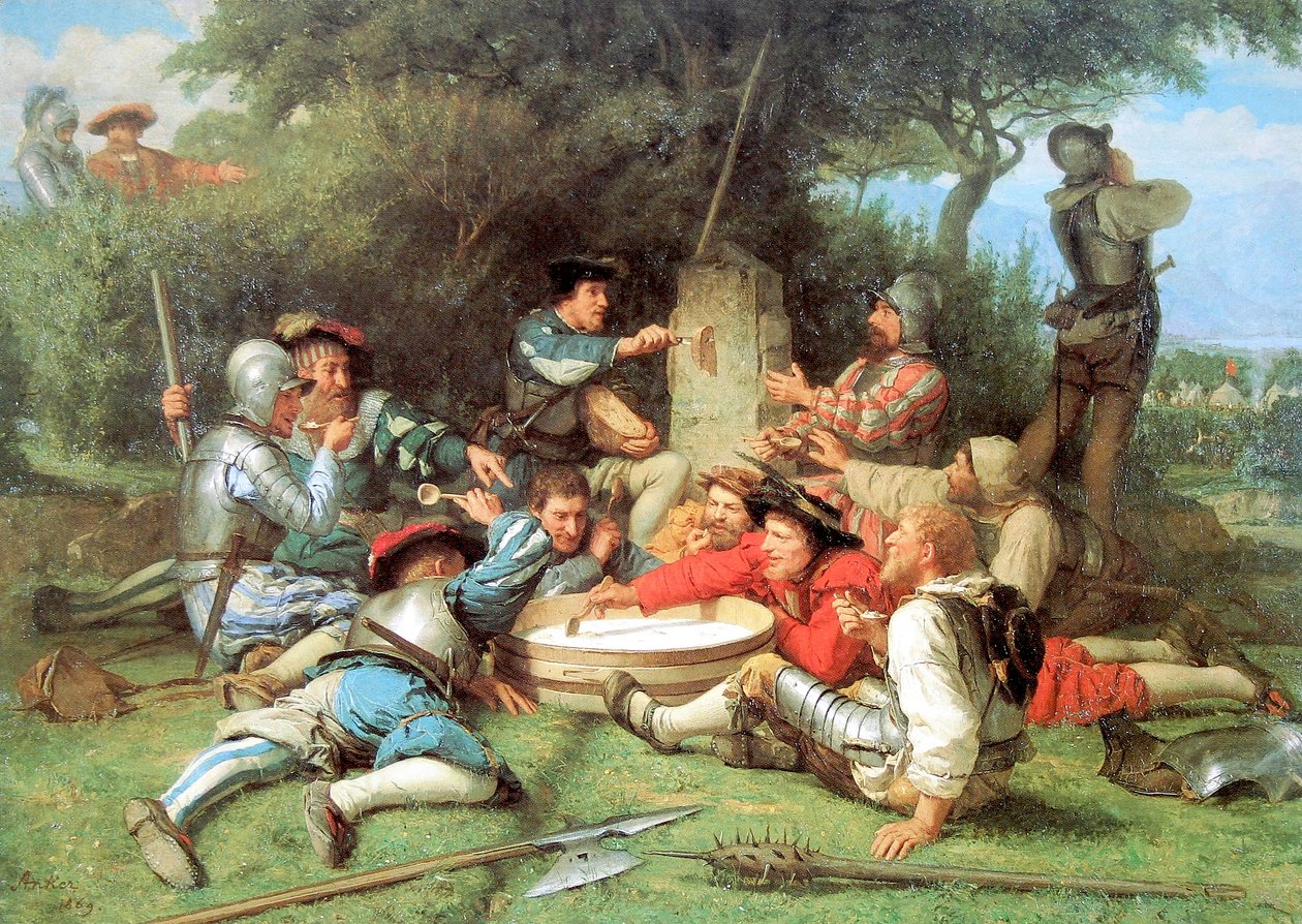 Melksoep door Albert Anker