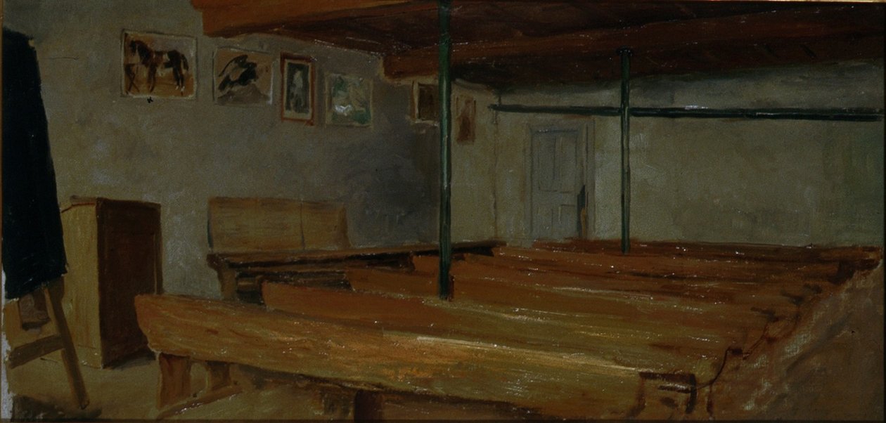 Schoolklas door Albert Anker