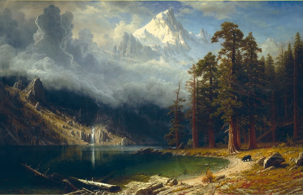 Mount Corcoran door Albert Bierstadt