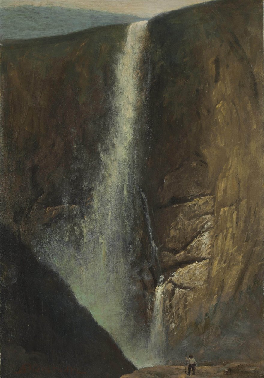 De watervallen door Albert Bierstadt