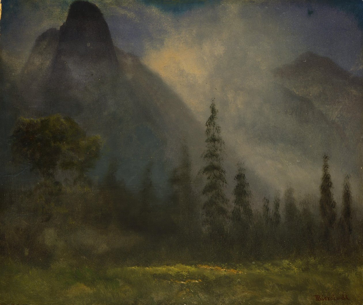 Yosemite Valley door Albert Bierstadt