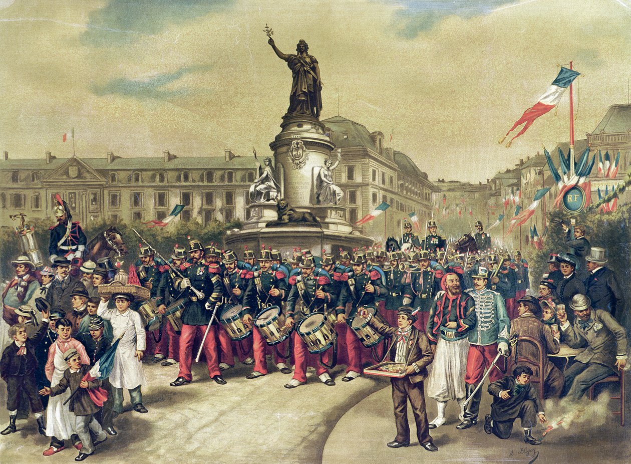 Quatorze Juillet, 1881 door Albert Bligny