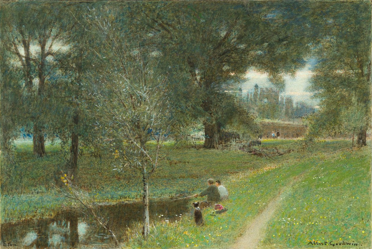 Eton, 1907 door Albert Goodwin