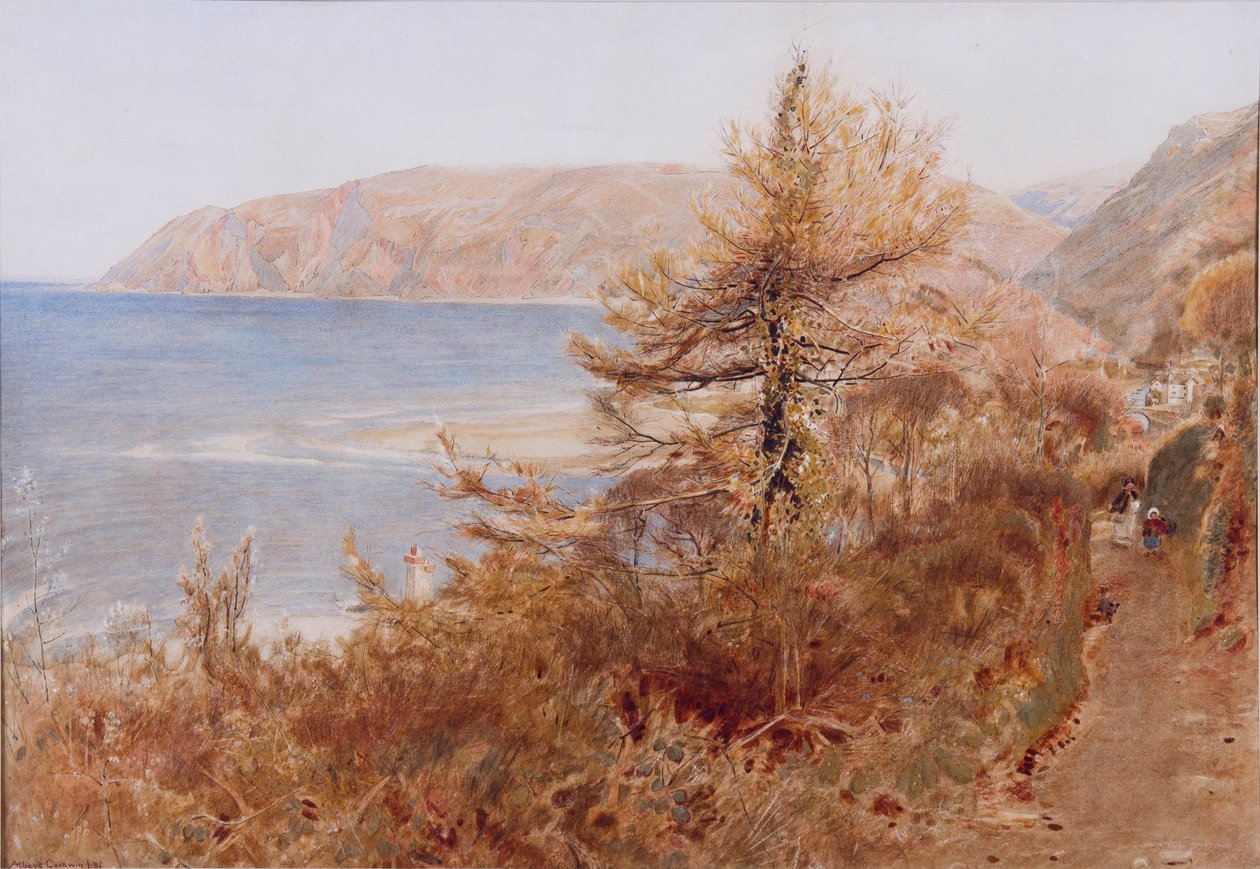 Lynmouth, 1881 door Albert Goodwin