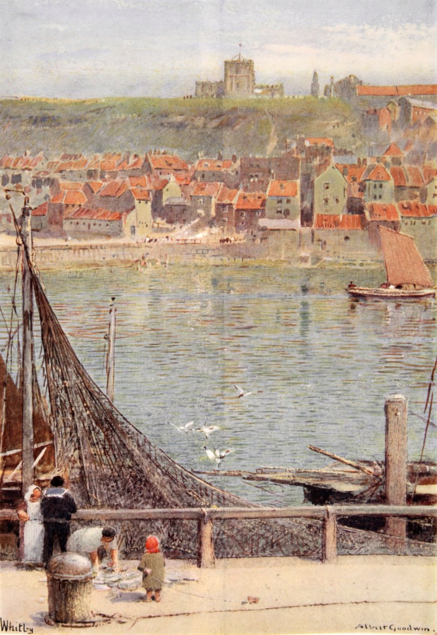 Whitby door Albert Goodwin