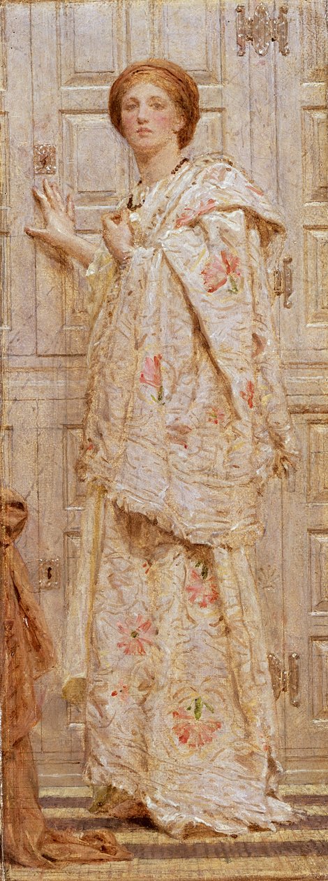 Een borduurwerk door Albert Joseph Moore