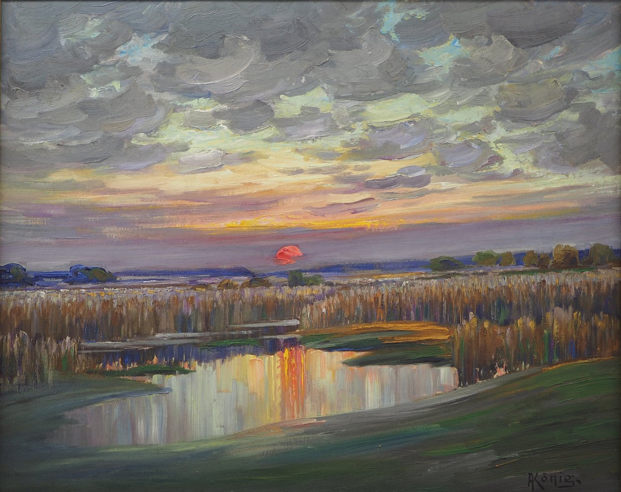 Onbekend schilderij door Albert Konig