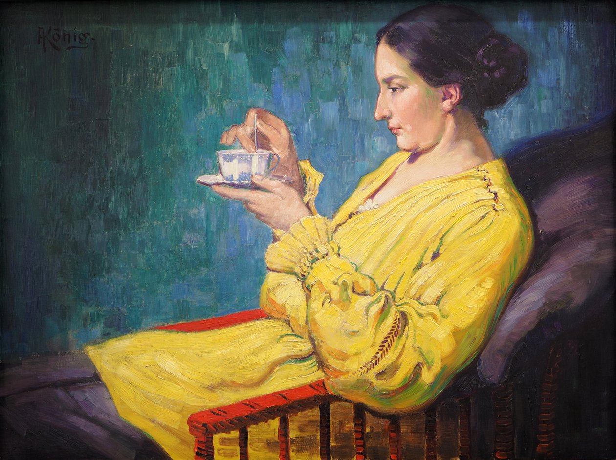 Onbekend schilderij door Albert Konig