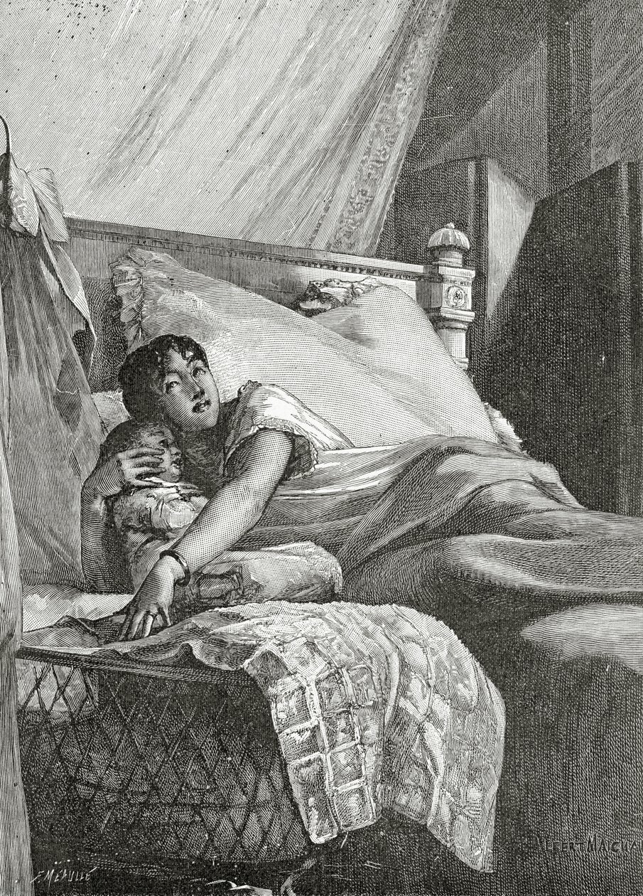 Le Revenant, 19e eeuw door Albert Pierre Rene Maignan
