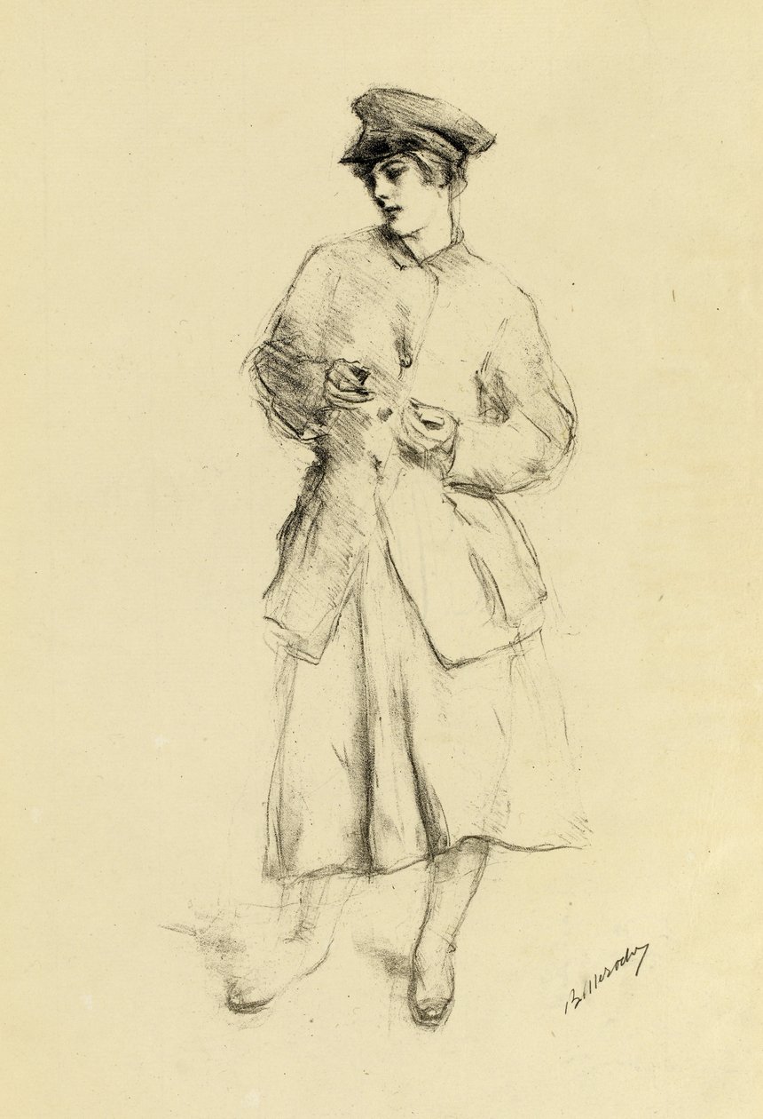 Chauffeuse door Albert de Belleroche