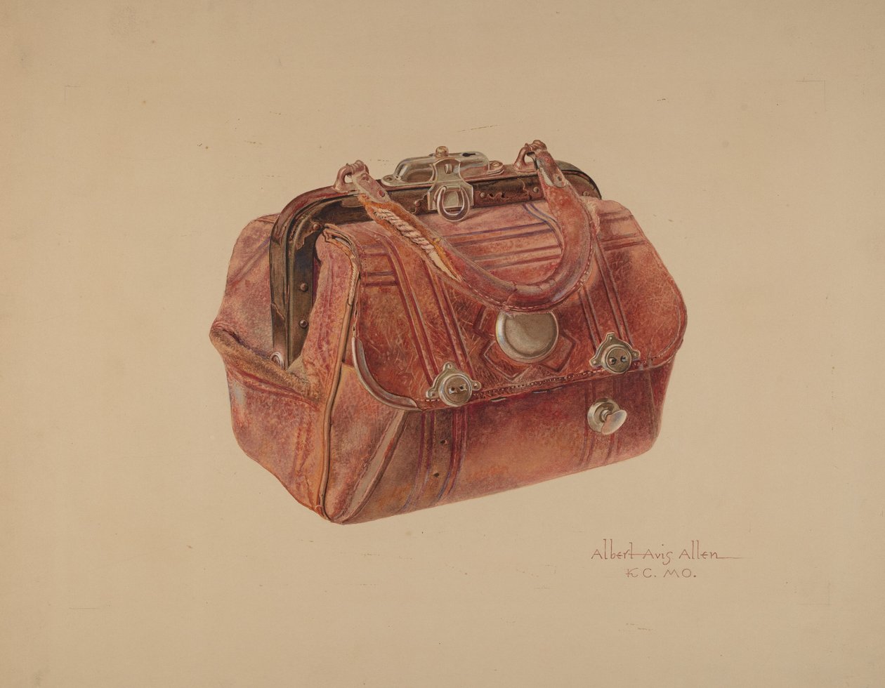 Handtas door Albert Allen
