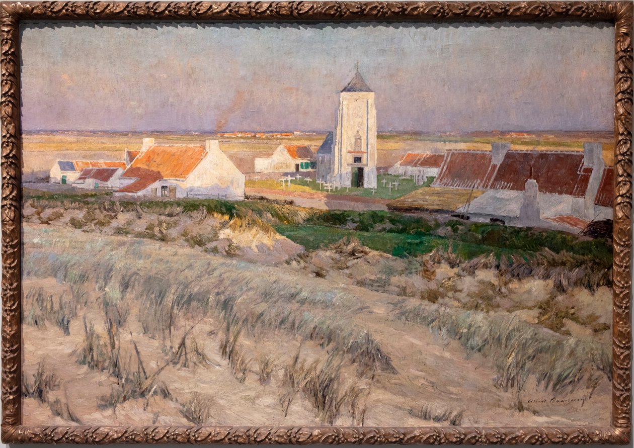 Avond op de duin, Mariakerke-aan-Zee door Albert Baertsoen