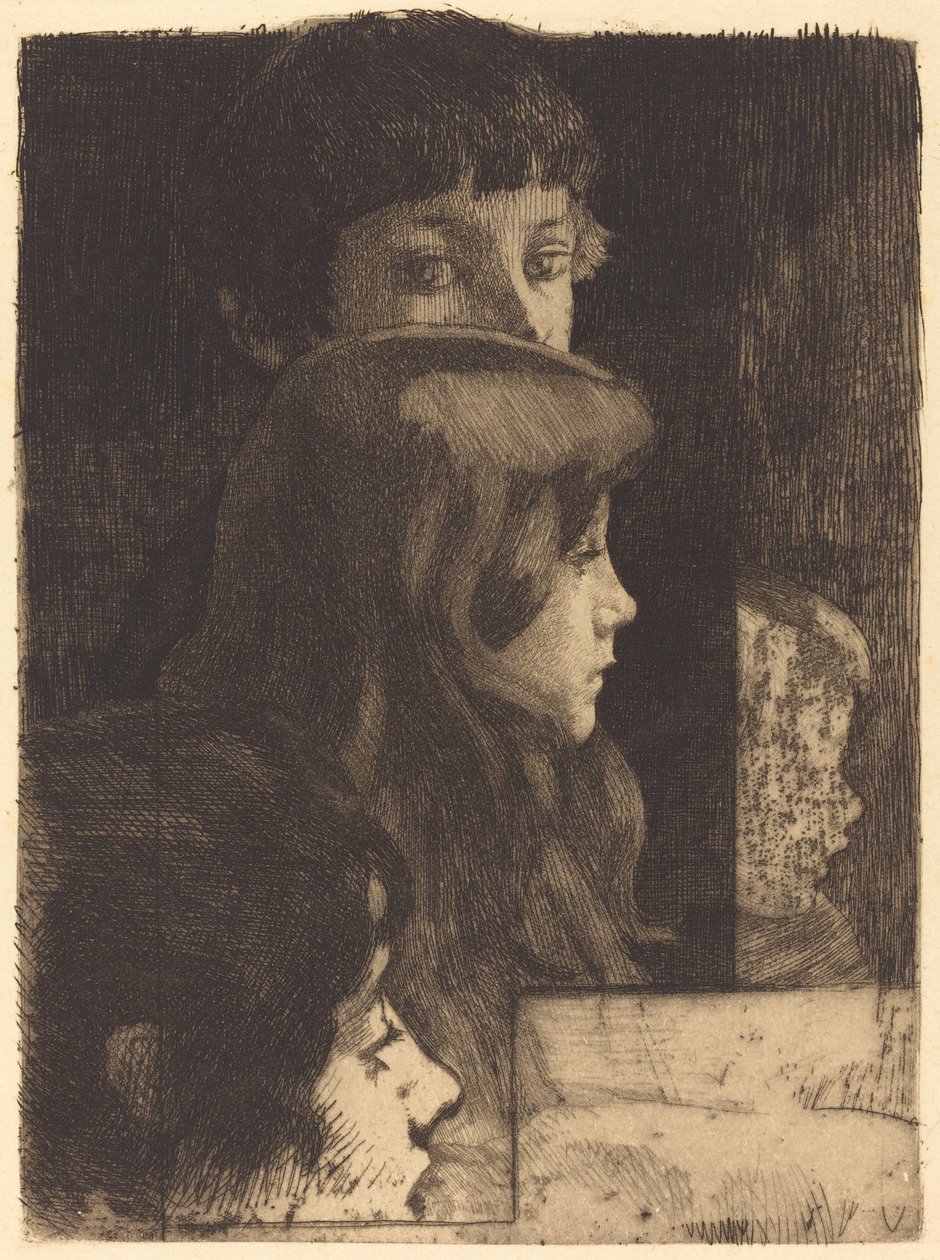 Een Familie door Albert Besnard