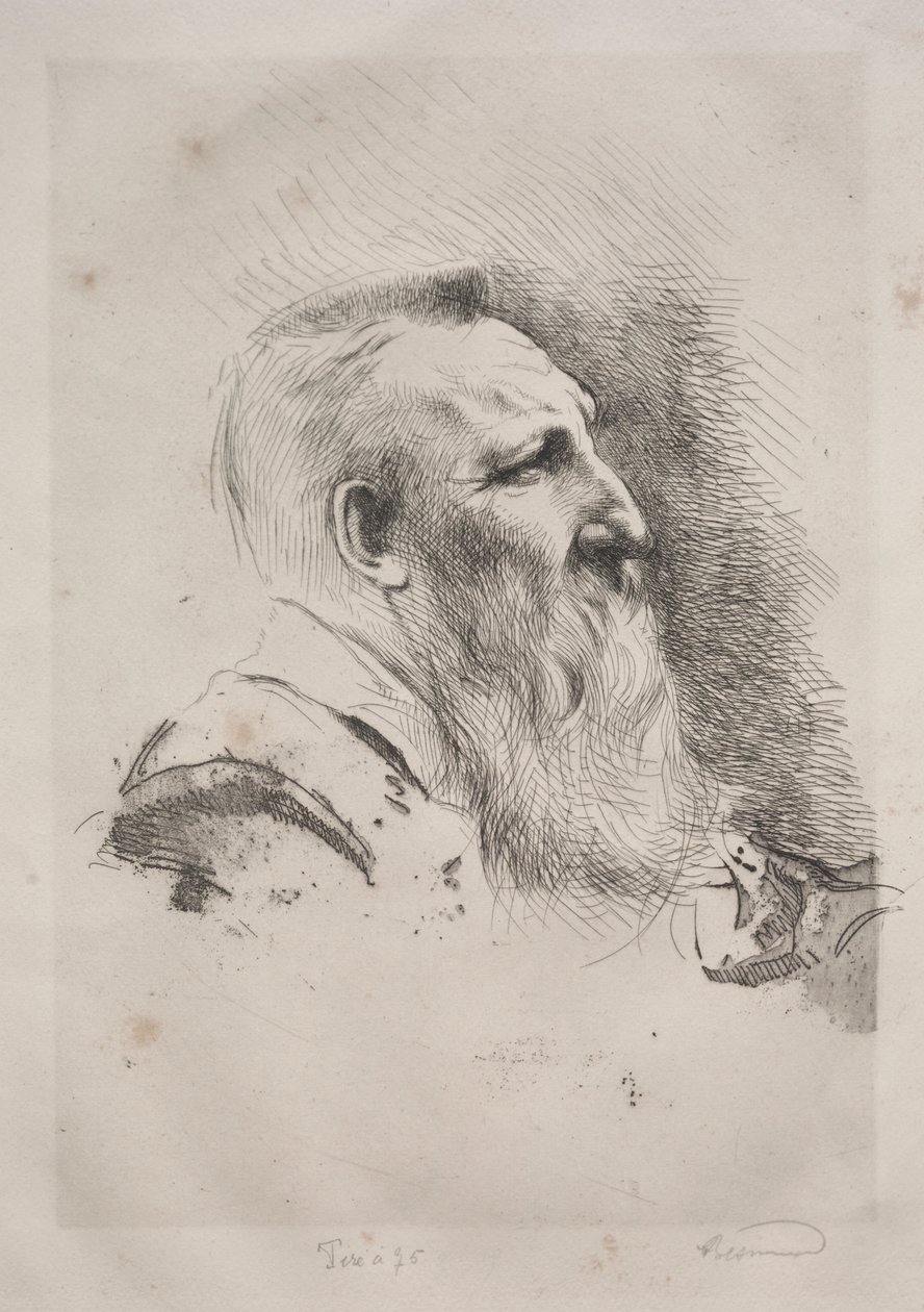 Auguste Rodin door Albert Besnard