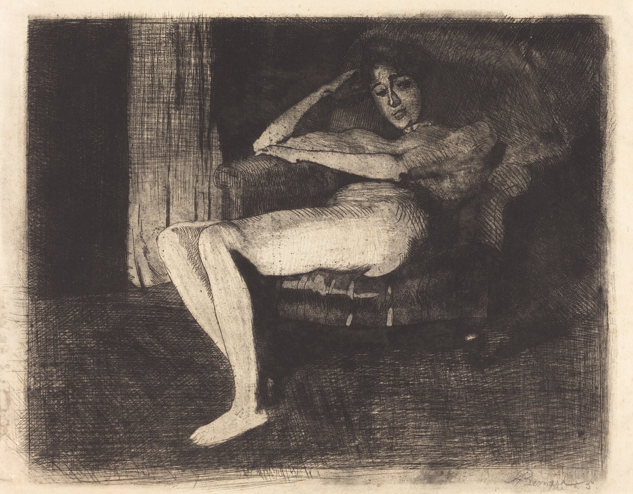 Intieme Fantasie door Albert Besnard