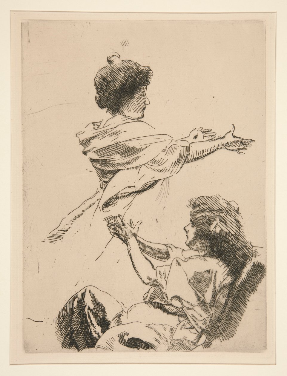 L door Albert Besnard