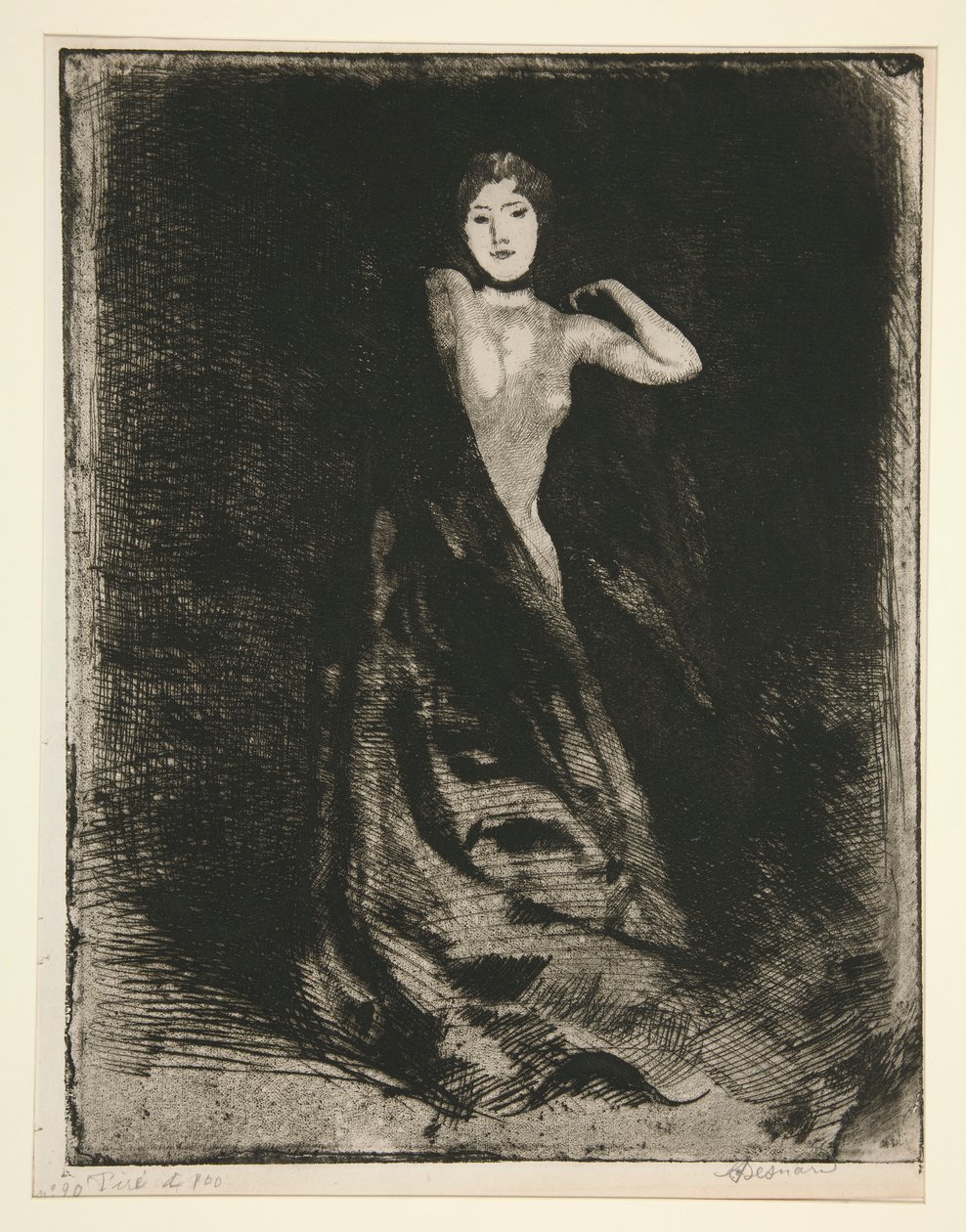 De Vrouw (Frontispice) door Albert Besnard