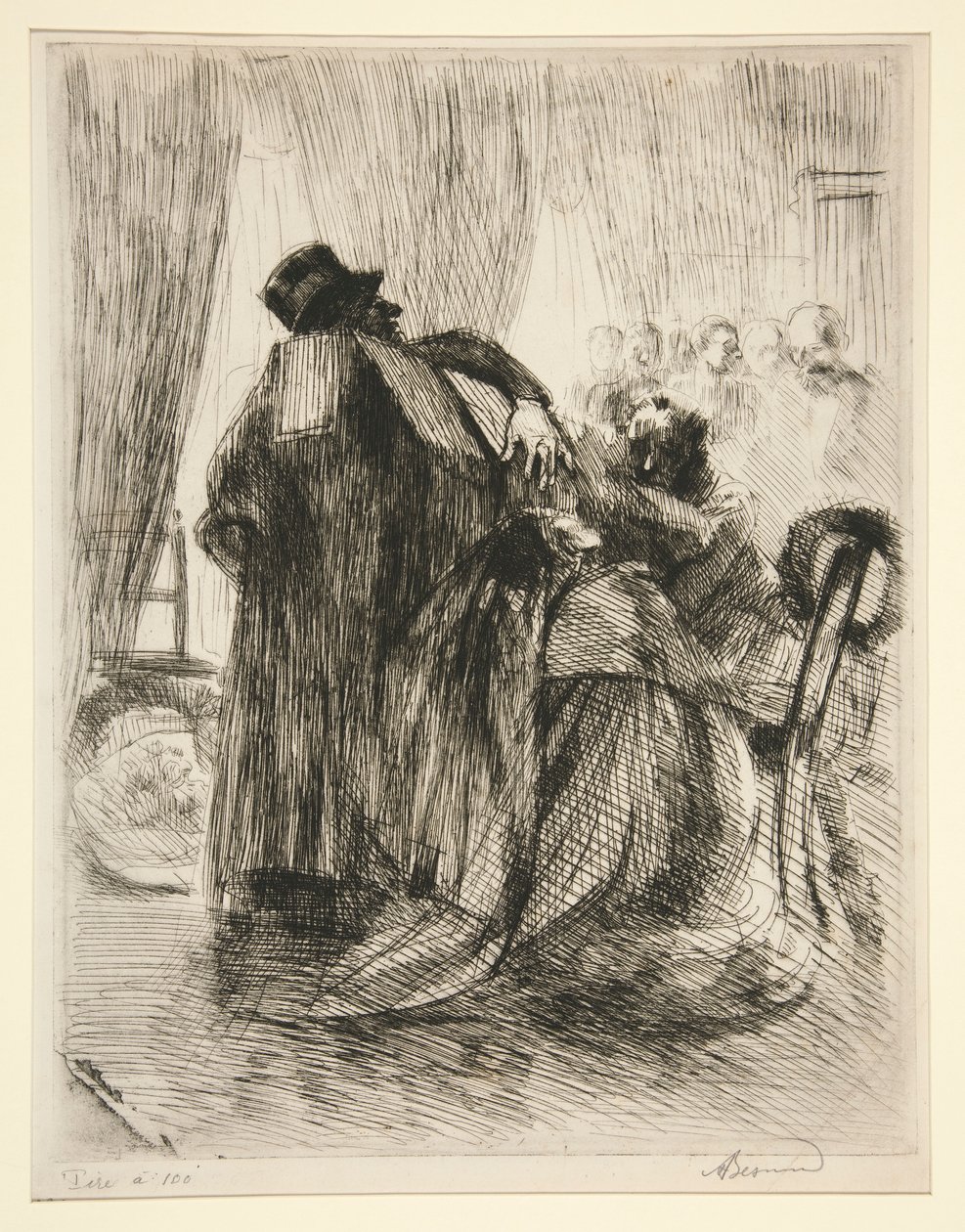 De Rouw door Albert Besnard
