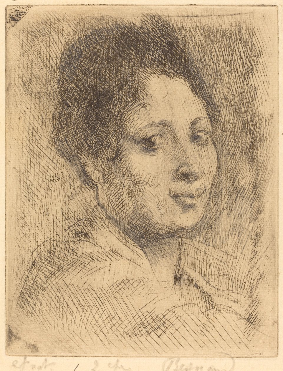 Peppina door Albert Besnard