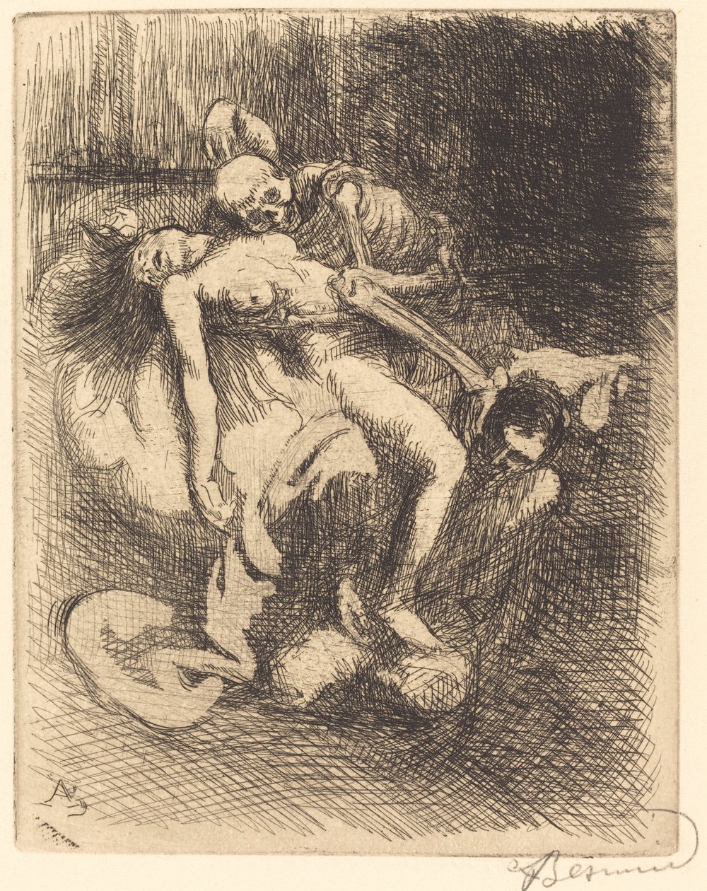 Bezitting door Albert Besnard