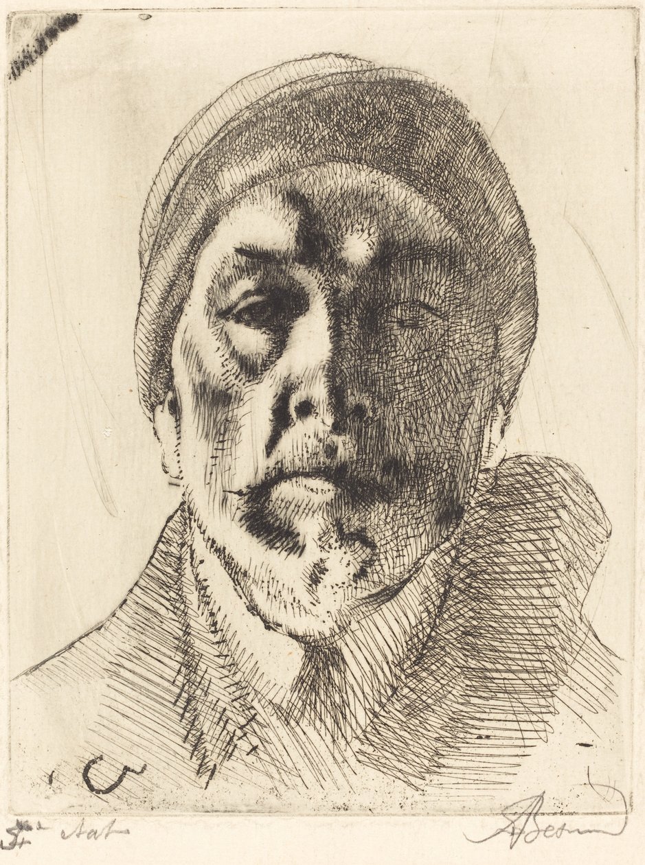 Zelfportret door Albert Besnard