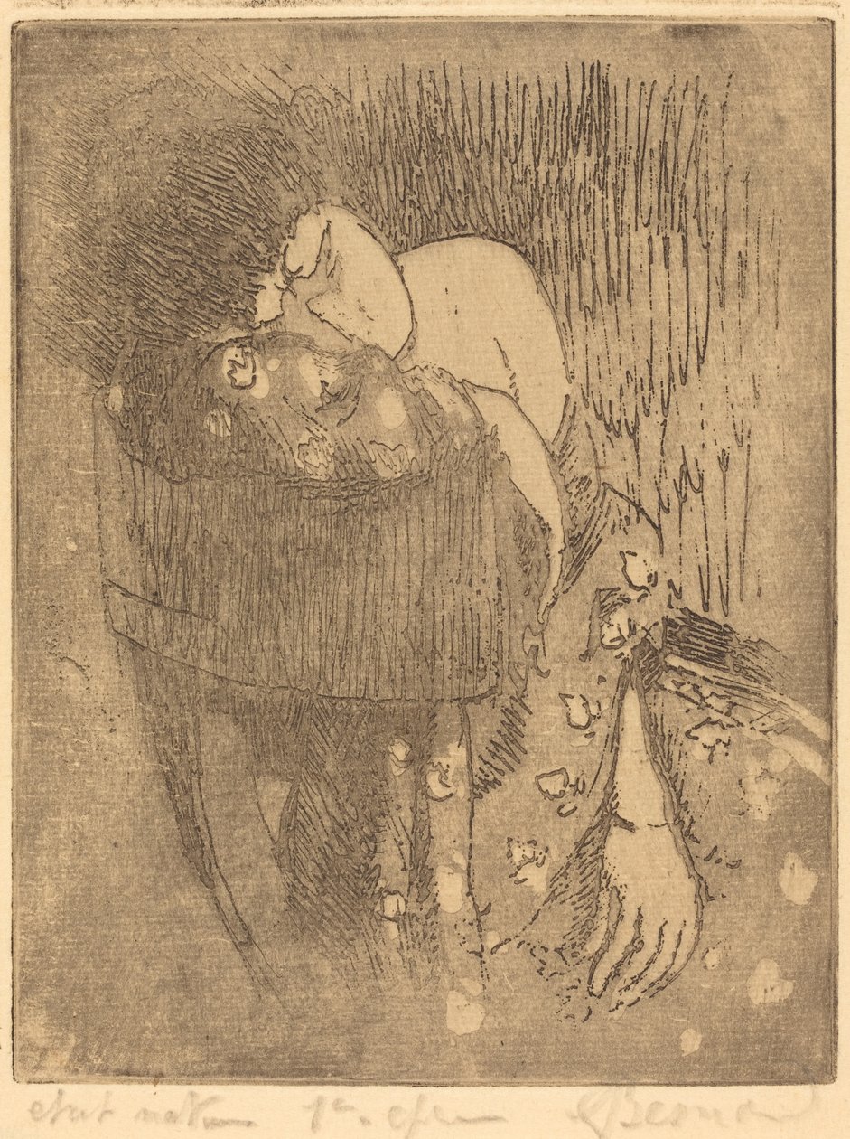 Verdriet door Albert Besnard