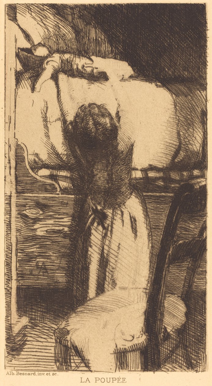 De Pop door Albert Besnard