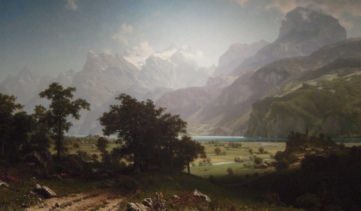 Vierwoudstedenmeer door Albert Bierstadt