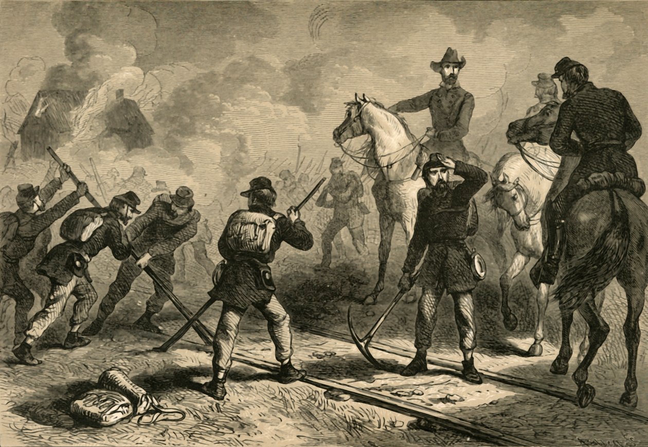Shermans Mars naar de Zee, 1878 door Albert Bobbett