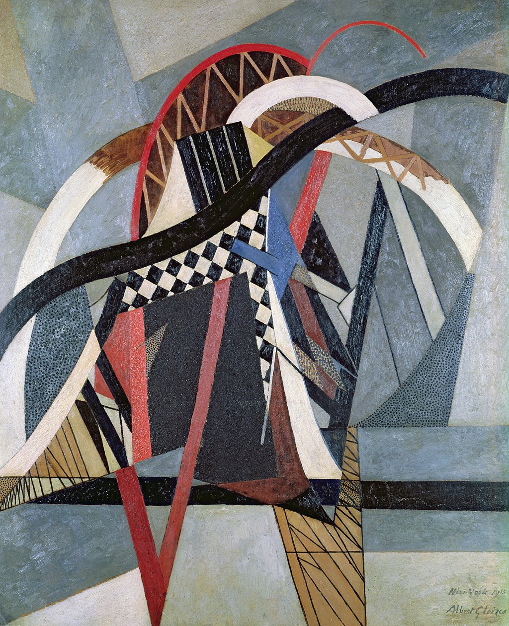 Brooklyn Bridge door Albert Gleizes
