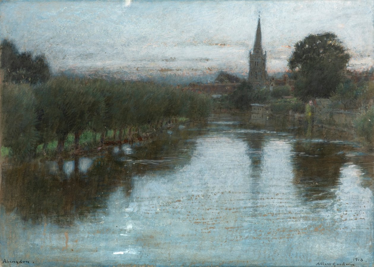Abingdon door Albert Goodwin