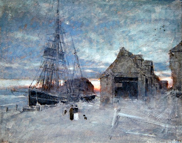 Bosham door Albert Goodwin