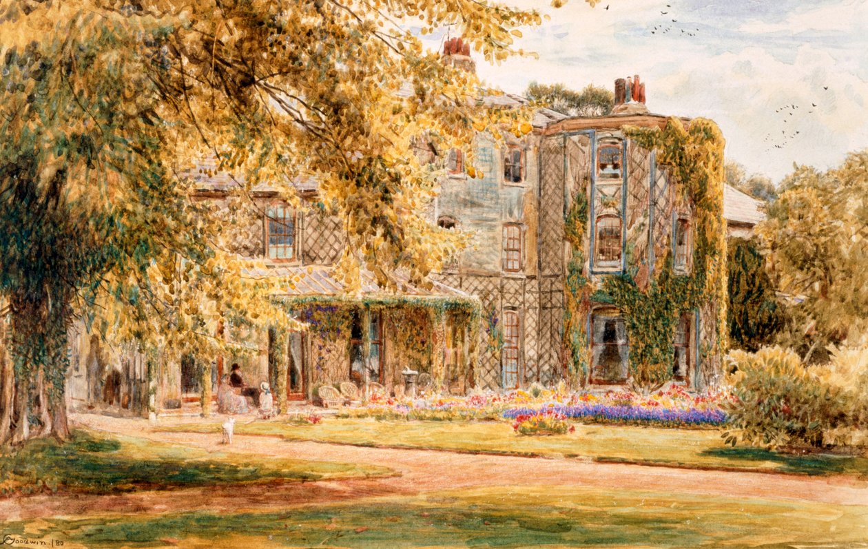 Down House door Albert Goodwin
