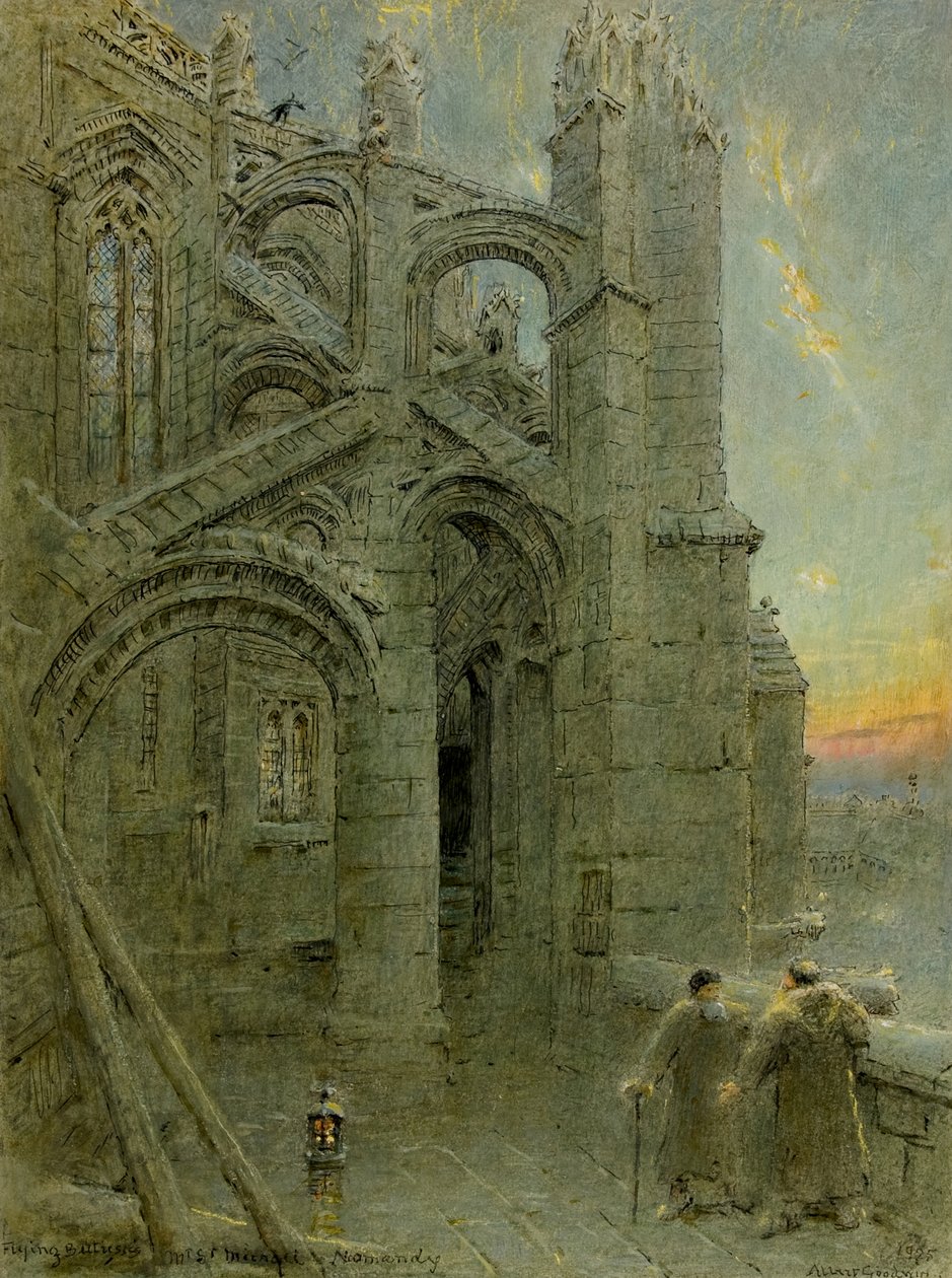 Luchtbogen door Albert Goodwin