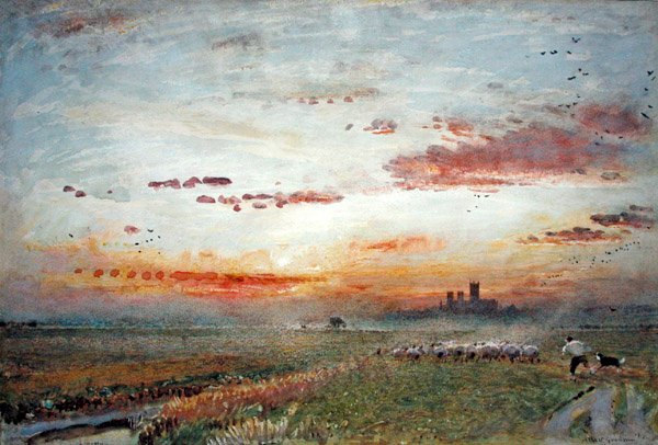 Lincoln door Albert Goodwin