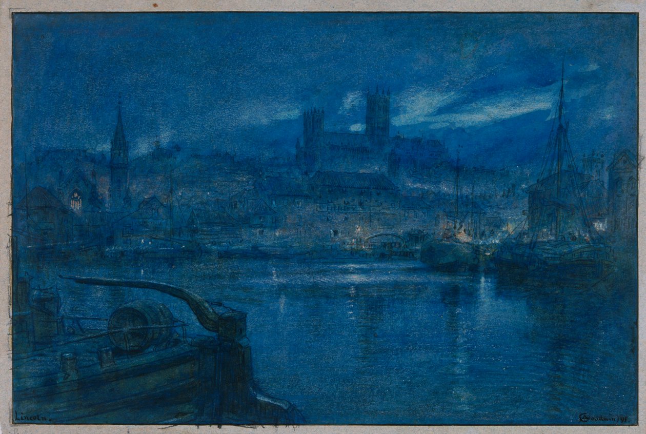 Lincoln door Albert Goodwin