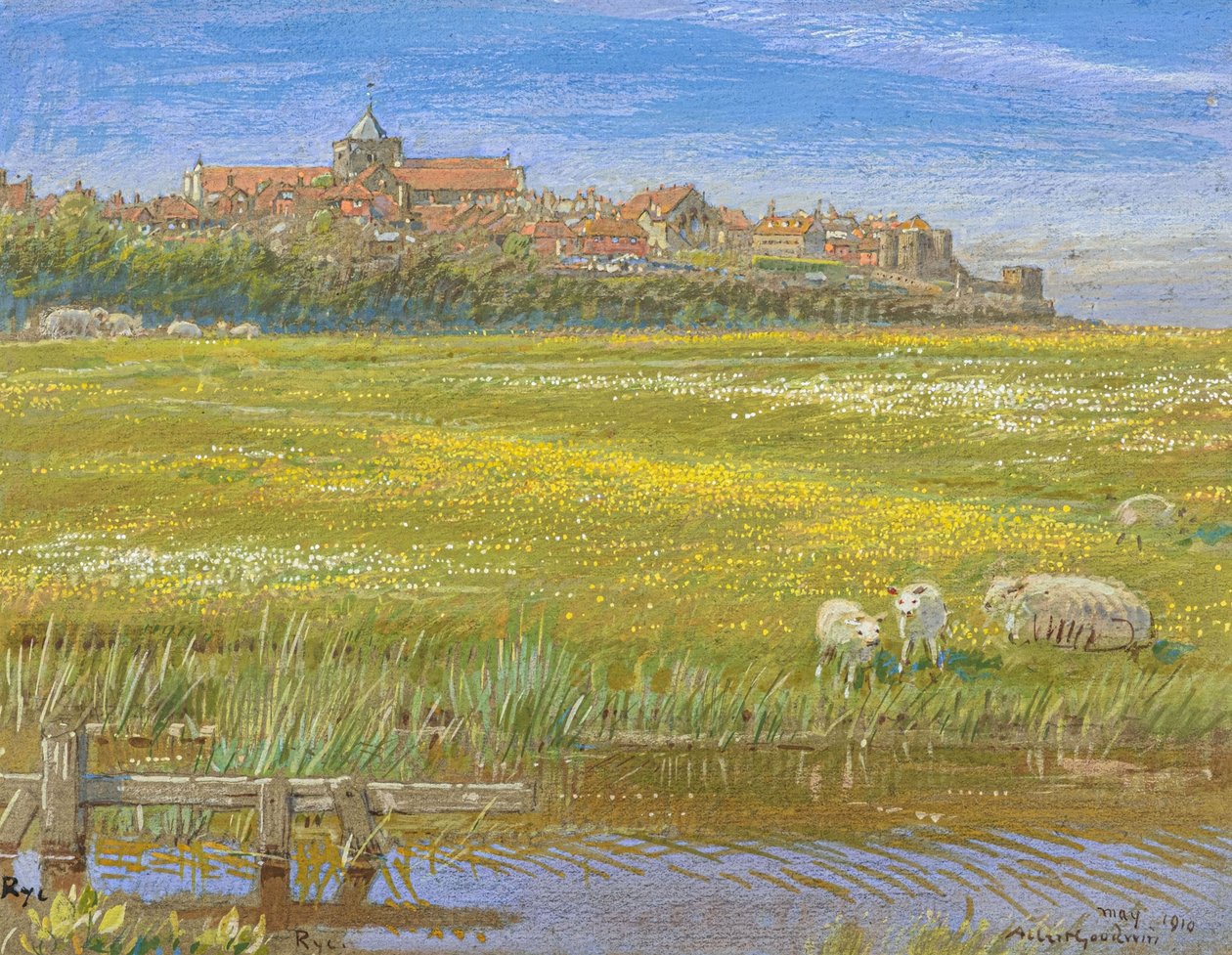 Rogge door Albert Goodwin