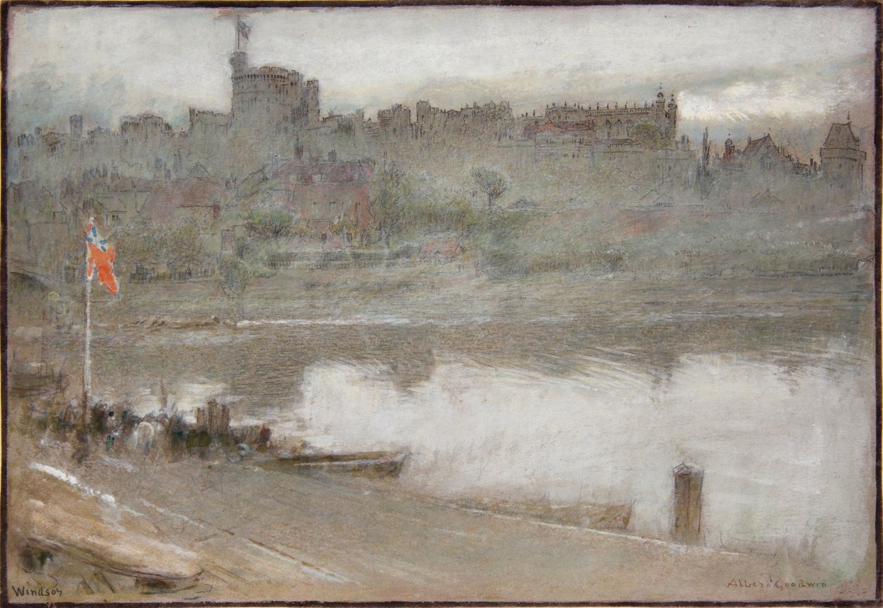 Windsor door Albert Goodwin