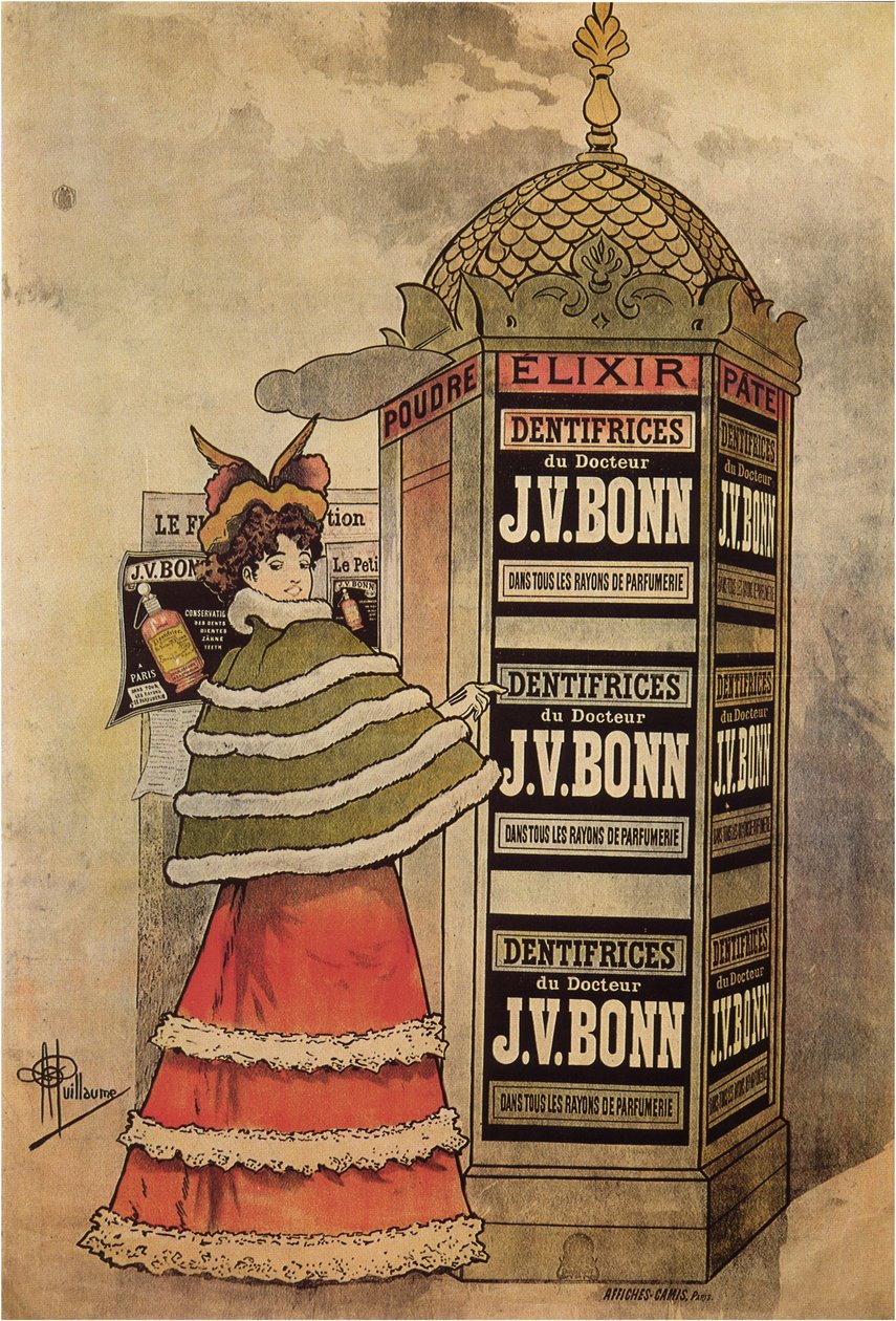Elixir-Dentifrices van Dr. J. V. Bonn door Albert Guillaume