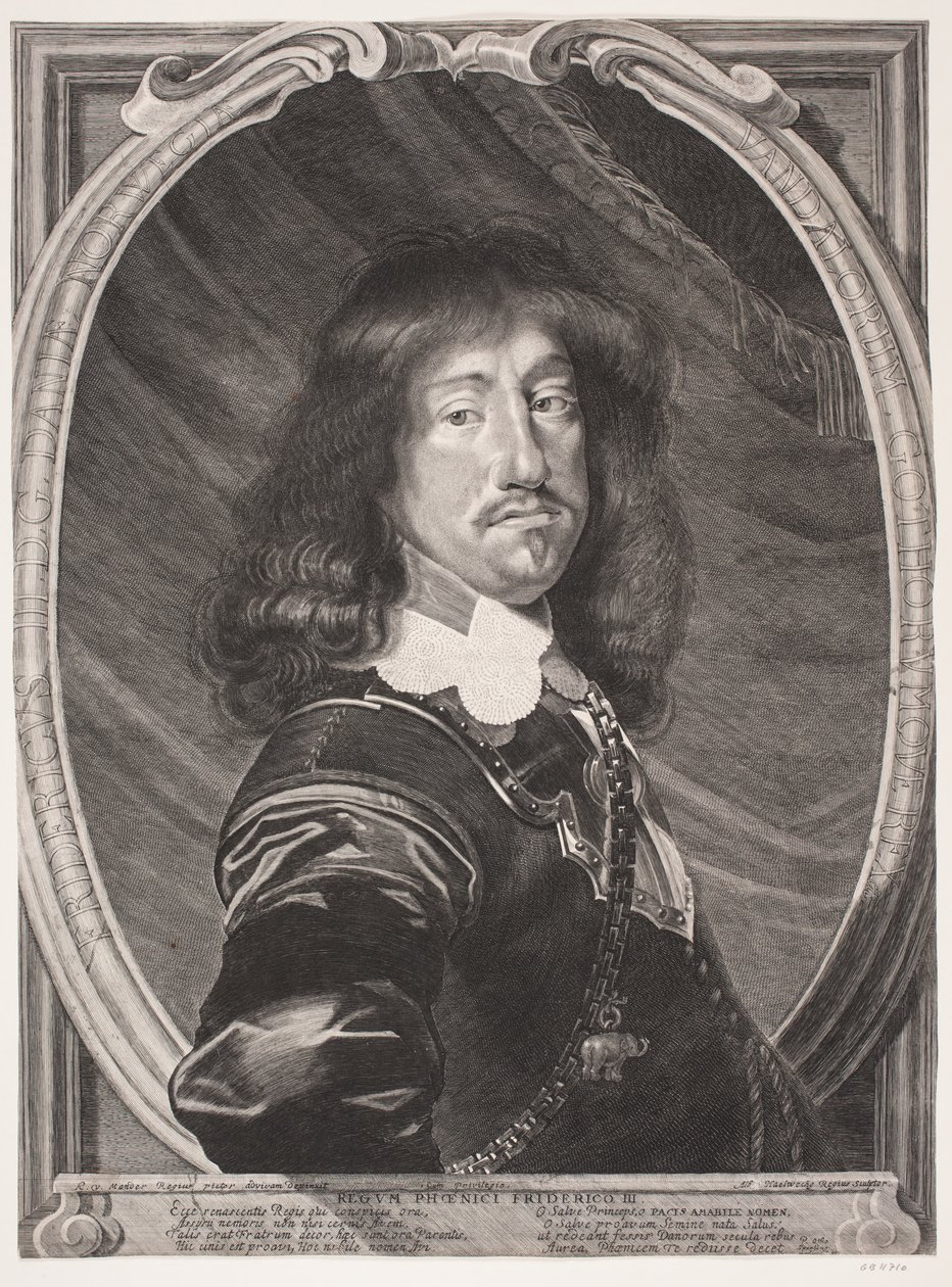 Frederik III door Albert Haelwegh